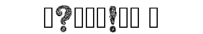 Connor Regular Font OTHER CHARS