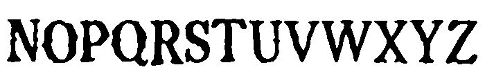 Connorstype Font UPPERCASE