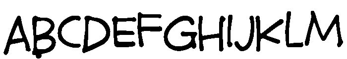 Conroy Font UPPERCASE
