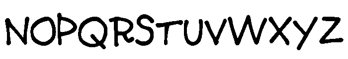 Conroy Font UPPERCASE