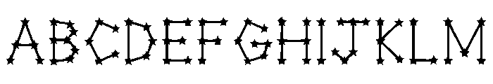 Constella Regular Font UPPERCASE