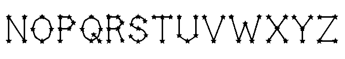Constella Regular Font UPPERCASE