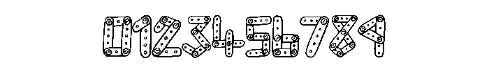 Construction Toy By Squ Regular Font OTHER CHARS