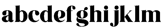 Consumer Type Headline FONT