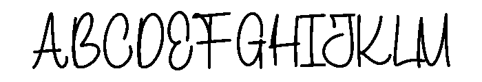 Contage Font UPPERCASE