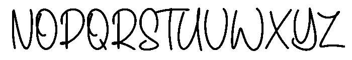 Contage Font UPPERCASE