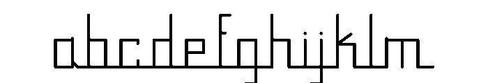 Continued Line Regular FONT