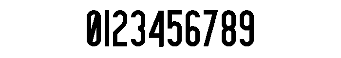 Contraband Regular Font OTHER CHARS