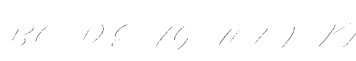 Contract Sign Font UPPERCASE