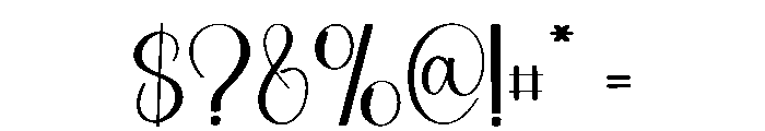Control Font OTHER CHARS