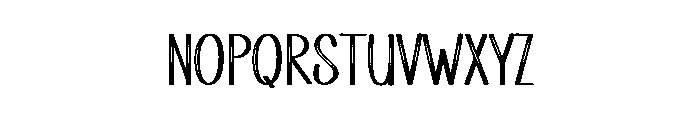 Convo Font LOWERCASE