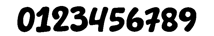 Cookie Bounce Font OTHER CHARS