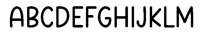 Cookie Cabin Font UPPERCASE
