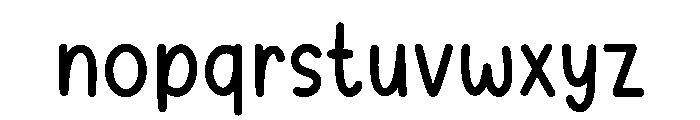 Cookie Cabin Font LOWERCASE
