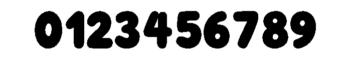 Cookie Melted Font OTHER CHARS