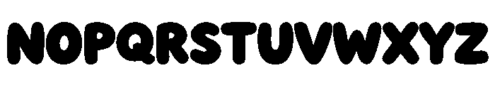 Cookie Melted Font LOWERCASE