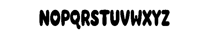 Cookie Pop Font UPPERCASE