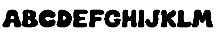 Cookie Soda Solid Font UPPERCASE
