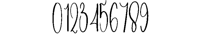 Cookies Anniversary Font OTHER CHARS