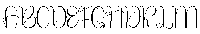 Cookies Anniversary Font UPPERCASE