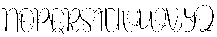 Cookies Anniversary Font UPPERCASE
