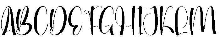 Cookies Grandma Font UPPERCASE