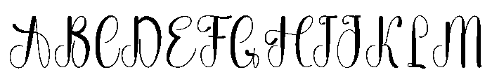 Cookies Picnic Font UPPERCASE