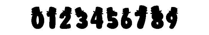 Cool Snowman Font OTHER CHARS