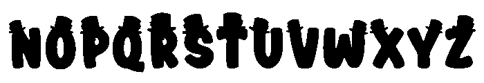 Cool Snowman Font UPPERCASE