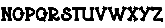 Cool Women Font UPPERCASE