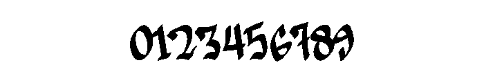 Cooling Period Font OTHER CHARS