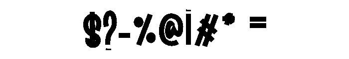 Coomic Doodle Font OTHER CHARS