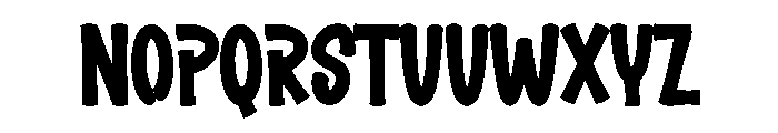 Coomic Doodle Font LOWERCASE