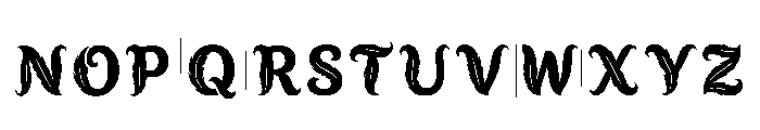 Coont Regular Font LOWERCASE