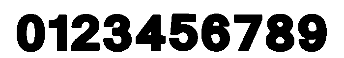 Cooper Black Regular Font OTHER CHARS