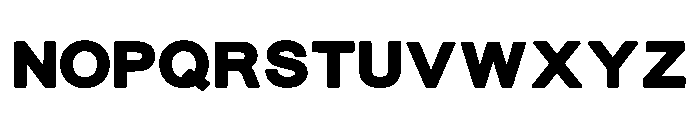 Cooper Black Regular Font LOWERCASE