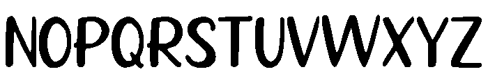 Cooper_Black Font UPPERCASE