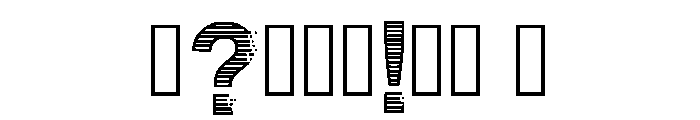 Coots Regular Font OTHER CHARS