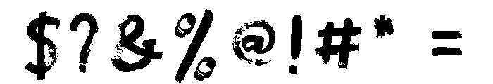 Copilot Brush Regular Font OTHER CHARS