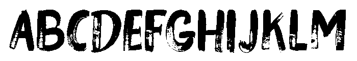 Copilot Brush Regular Font UPPERCASE