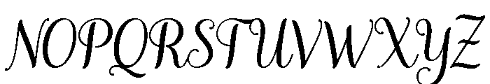 Copper Oval Regular Font UPPERCASE