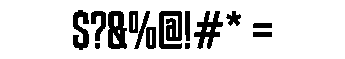 Copzen Font OTHER CHARS