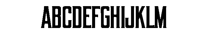 Copzen Font UPPERCASE