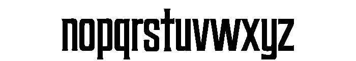 Copzen Font LOWERCASE