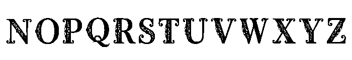 Corag Regular Font UPPERCASE