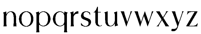 Coragone Regular Font LOWERCASE