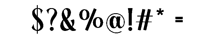 Coral Root Font OTHER CHARS