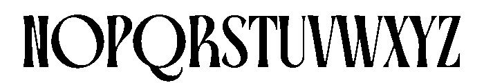 Coral Root Font UPPERCASE