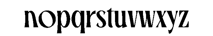 Coral Root Font LOWERCASE