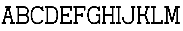 Corden Narator Font UPPERCASE